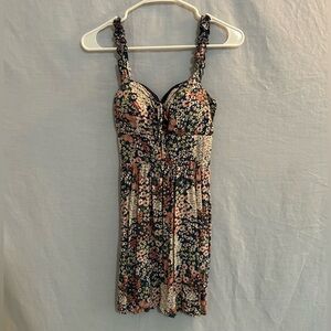 women's floral dress